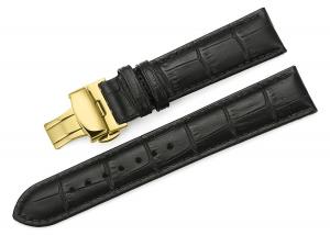 iStrap Watch Band Strap Clasp With Butterfly Deplyant Buckle for Men Women 12-24mm