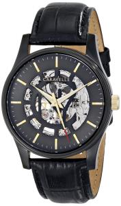 Đồng hồ Caravelle New York by Bulova Men's 45A120 Analog Display Chinese Automatic Black Watch