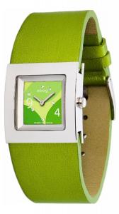 Moog Paris - Harmony - Women's Watch with green dial, green strap in genuine calf leather, made in France - M41353-005