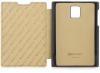 StilGut® Book Type, Genuine Leather Case for BlackBerry Passport, Mahogany Brown - Nappa