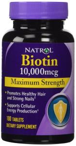 Biotin (10,000mcg) Maximum Strength (100ct Max-Strength (3 Bottles))