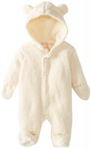 Magnificent Baby Unisex-Baby Infant Cream Hooded Bear Pram