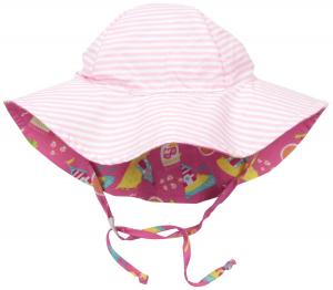 i play. Baby Girls Reversible Brim Sun Protection Hat