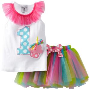 Mud Pie Baby Girls' I'm 1 Tutu Set