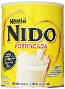 Nestle NIDO Fortificada Dry Milk, 3.52 Pound Canister