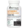 Bronson Labs: Vitamin C 1000 mg Non-GMO Premium Formula, 250 Tablets, GMO Free Ascorbic Acid, Made in USA