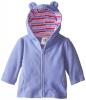 Gerber Baby and Little Girls' Printed Micro Fleece Jacket with Lined Hood