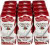 Organic Valley Whole Milk, Single Serve - White - 6.75 oz. - 12 Pack