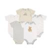 Hudson Baby 5-Pack Hanging Bodysuit