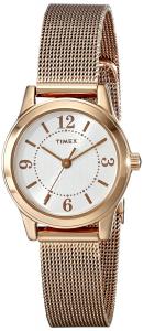 Timex Women's T2P4599J "Main Street Modern Minis" Rose Gold-Tone Watch