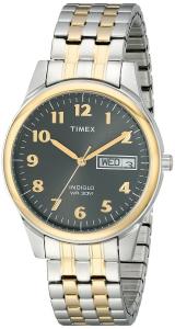 Timex Men's T26481 Elevated Classics Stainless Steel Two-Tone Watch