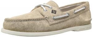 Sperry Top-sider Men's A/o 2-eye White Cap Canvas Boat Shoe