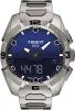 Tissot Women's T0914204404100 Analog Swiss Quartz Automatic Titanium Silver Watch