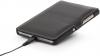StilGut Book Type with Clip, Genuine Leather Case for BlackBerry Passport Silver Edition, Black Nappa