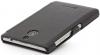 StilGut Book Type with Clip, Genuine Leather Case for BlackBerry Passport Silver Edition, Black Nappa