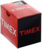 Timex Women's T2N661 Weekender Petite Silver-Tone Watch with Red Leather Band
