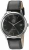 Orient Men's 'Bambino Version 3' Japanese Automatic Stainless Steel and Leather Dress Watch, Color:Black (Model: FER2400KA0)