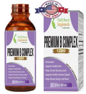 -SUPER POTENT B VITAMIN COMPLEX- The Most Complete B Complex For Men & Women Available. Purest B1,B2,B3,B6,B9 And B12, Health Brand For Adults& Kids