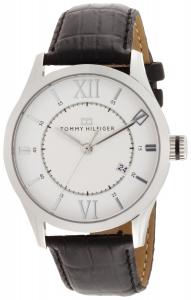 Tommy Hilfiger Men's 1710207 Classic Silver-Tone Watch