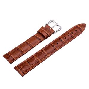 FITYRE 18mm Straps for Watches Unisex Watch Strap PU Leather Men Women Brown Watchband