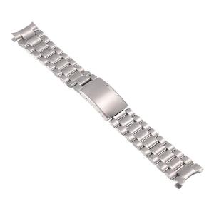 FITYRE 18mm Luxury Watchband Straps Black Stainless Steel For Watch Link Bracelet Sliver