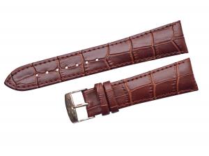 ShoppeWatch Brown Genuine Leather Replacement Watch Band 18mm WB199BR