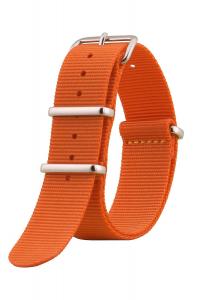 Sutter & Stockton 20mm Orange Interchangeable Replacement Military Watch Strap Band