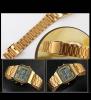 SKMEI Men's OLA-SK1123A Multifunctional Digital Display Stainless Steel Watch Gold