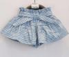 FEITONG Kids Girls Cute Bow Girl Pattern Shirt Top Grid Shorts Set Clothing