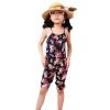 Froomer Baby Girls Floral Romper Jumpsuits Playsuit Overall Spaghetti Straps Top