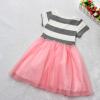 FEITONG Toddler Infant Kids Baby Girls Summer Clothes Striped Dress