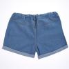 Chinatera 2pc Summer Baby Girl Short Clothes Set:Butterfly Shirt+Denim Pants