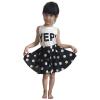 Jastore® Girls Letter YEP Clothing Sets Vest+Short Dot Skirt Kids Clothes