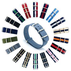 CIVO Watch Bands NATO Premium Ballistic Nylon Watch Strap Stainless Steel Buckle 18mm 20mm 22mm