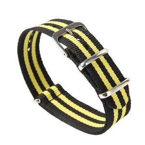 ALPS Nato Nylon Watch Strap with Stainless Steel Buckle (Watch Strap +Spring Bar )