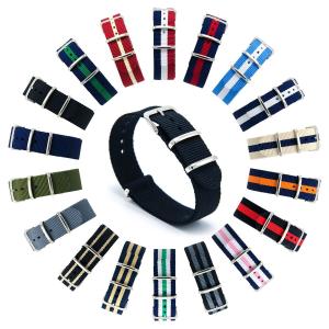 CIVO Watch Bands NATO Premium Ballistic Nylon Watch Strap Stainless Steel Buckle 18mm 20mm 22mm