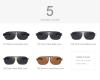 MERRY'S 2016 Sports Polarized Sunglasses for Men Driver Golf Metal Frame S8506