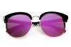 O2 Eyewear Premium Oversize Cats eye Womens Mens Mirror Funky Flat Sunglasses 97018