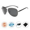 J+S Premium Ultra Sleek, Military Style, Sports Aviator Sunglasses, Polarized, 100% UV protection