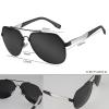 VEITHDIA 3598 Adjustable HD Polarized Aviator Sunglasses for Fishing Driving