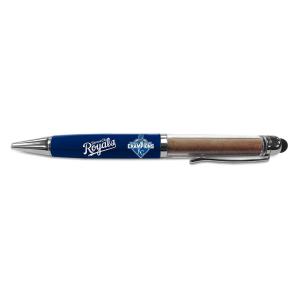 Kansas City Royals 2015 World Series Champions Executive Pen With Game-Used Dirt from the 2015 World Series