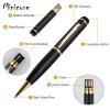 MINICUTE Hidden Camera Pen - bundle 16GB MICRO Card + 6 INK FILLS +updated battery+SD card Adapter+Card reader-Record in 1280x720 p HD- Super Easy To Use With Full Size USB