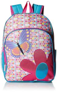 Pink Platinum Girls' Butterfly 16 Inch Backpack