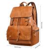 S-ZONE Women's Daily Genuine Leather Casual Backpack Bag