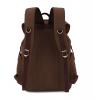 BLUBOON Vintage Leather Backpacks Mens Canvas Rucksack for School/hiking/sports Fits up to 15.6-inch Laptops