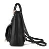 Samaz Fashion Pu Leather Bag Women Backpack Girls Casual Daypack School Backpack