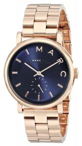 Marc by Marc Jacobs Women's MBM3330 Baker Rose Gold-Tone Stainless Steel Watch with Link Bracelet