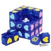 Playwin ® Love Cube Puzzle, New 3x3 Stickerless Speed Cube(Blue Color)