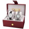 Burgi Women's BUR152SS Silver Quartz Watch Set Including BUR151SS And BUR126SS