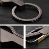 Car Business Gift Key Chain Key Ring for Men-Wenkoni (Black).